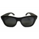 SOPHISTICATED - Wooden Sunglasses in Black Stained Bamboo Wood